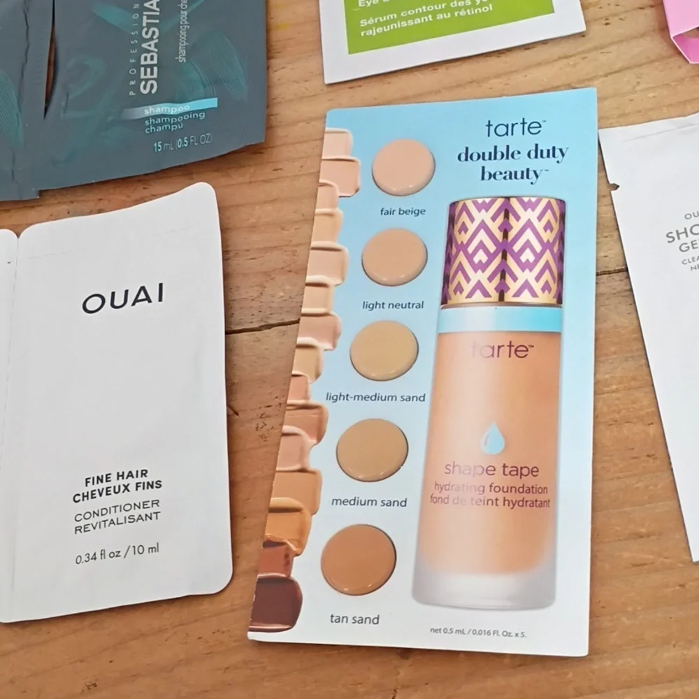 Sample Lot & Headband Dior Quai Tarte